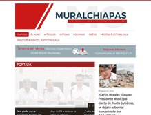 Tablet Screenshot of muralchiapas.com